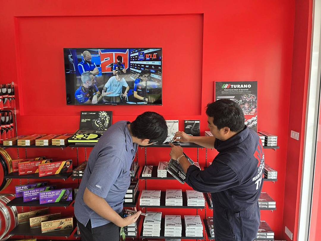 TURANO 420VTL ชุดโซ่–สเตอร์คุณภาพสูง แข็งแรงทนทาน วางจำหน่ายแล้วที่ DID Service Center