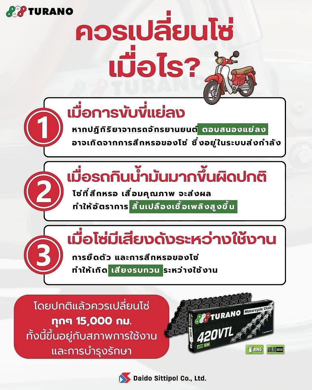 เช็กด่วน! อาการรถจักรยานยนต์ที่บ่งบอกว่าถึงเวลาเช็กบำรุง