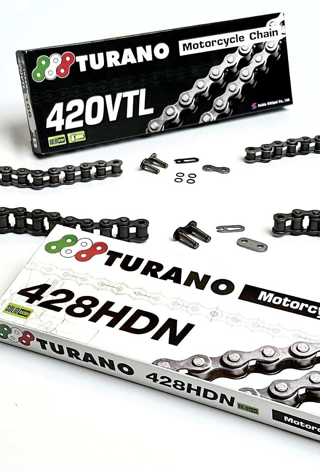 รู้หรือไม่! โซ่ TURANO ทั้ง 2 รุ่นมีการติดตั้งที่ไม่เหมือนกัน